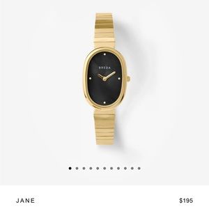 NIB Breda Jane watch- black